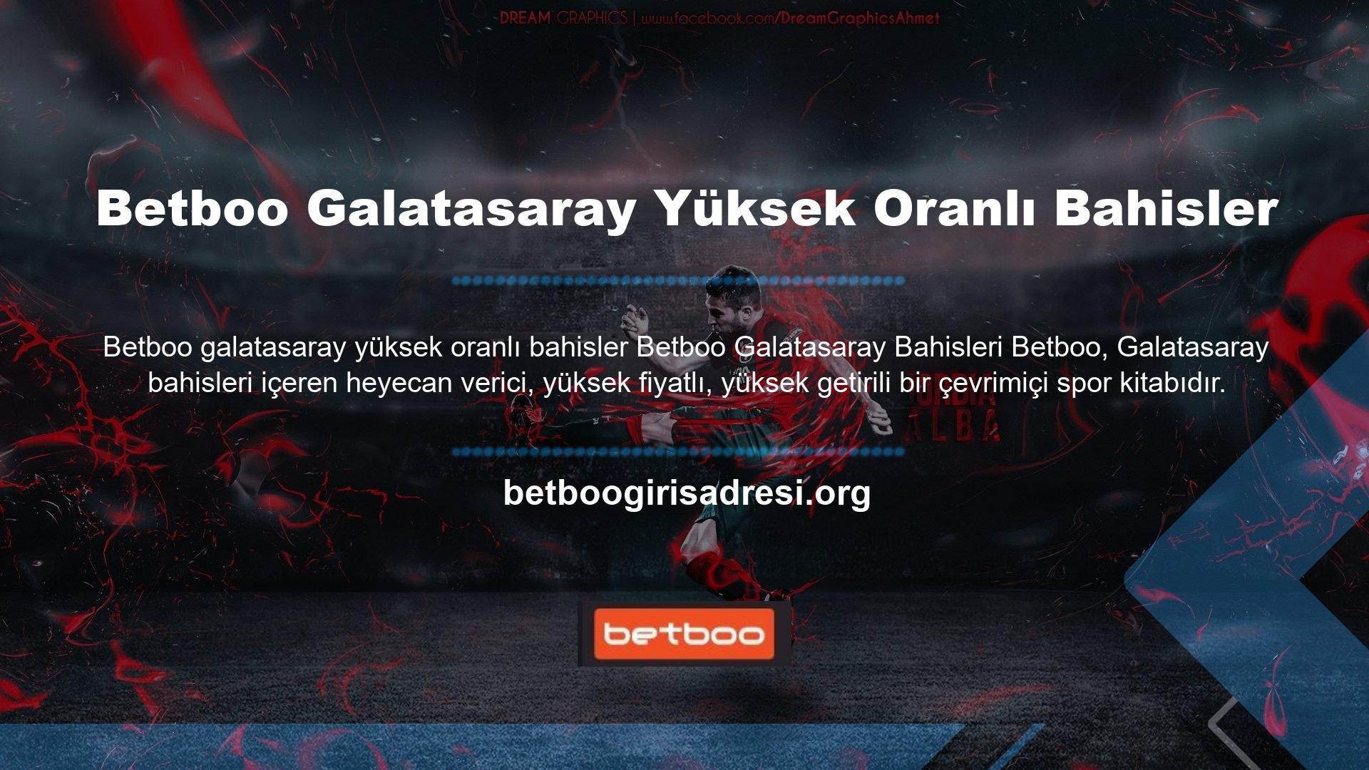Siteye üye olun ve Galatasaray maçlarına yüksek oranlarla bahis yapın