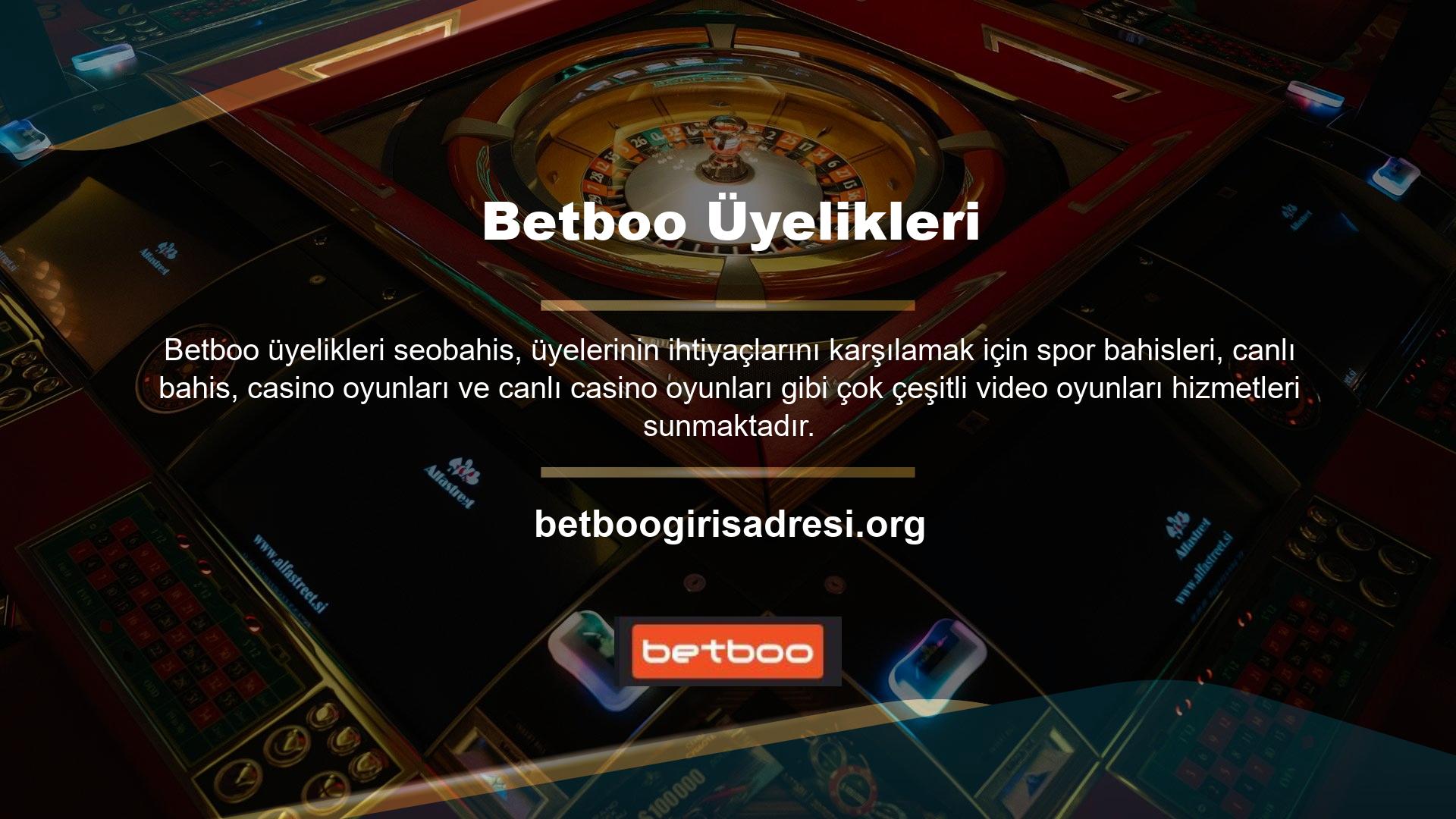 Betboo bu sitedeki video oyunu kullanıcıları da rekabetçi programlardan etkileniyor ve onlardan çok para kazanabiliyorlar